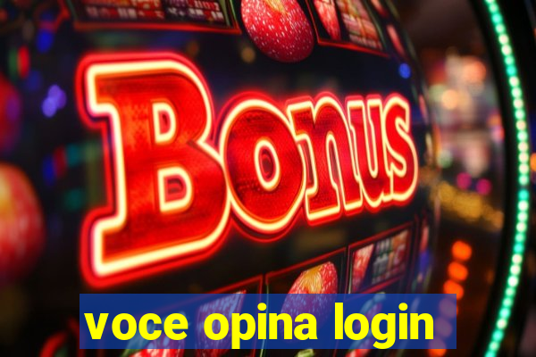 voce opina login